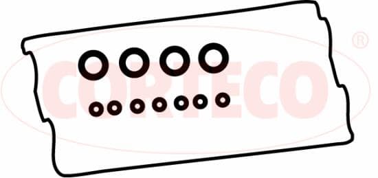 CORTECO Tesnenie veka hlavy valcov 440176P 1