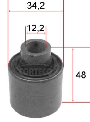 CORTECO Uloženie riadenia 80000091 1