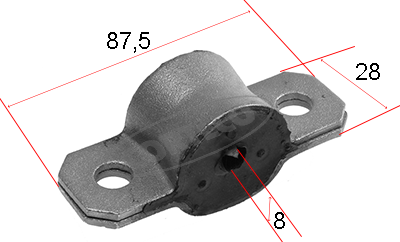 CORTECO Uloženie priečneho stabilizátora 80000484 1