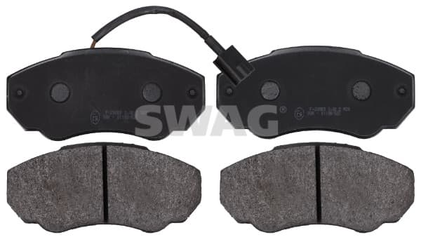 SWAG Sada brzdových platničiek kotúčovej brzdy 62 11 6049 1