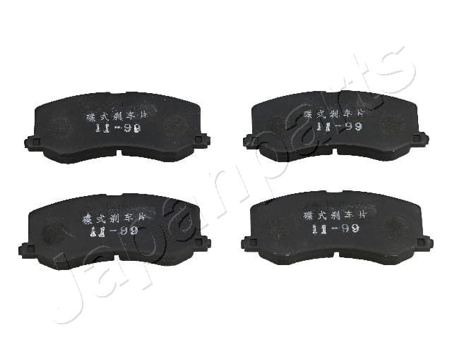 JAPANPARTS Sada brzdových platničiek kotúčovej brzdy PA-896AF 1