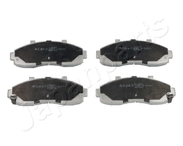 JAPANPARTS Sada brzdových platničiek kotúčovej brzdy PAK01AF 1