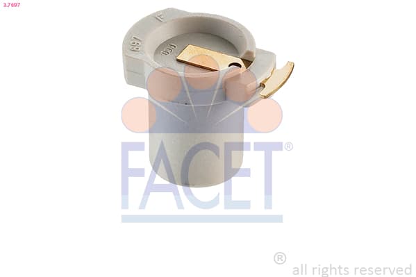 FACET Palec (rotor) rozdeľovača zapaľovania 37697 1