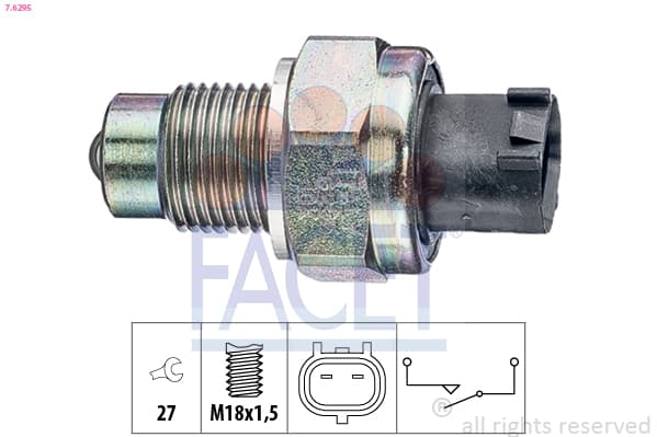 FACET Spínač cúvacích svetiel 76295 1