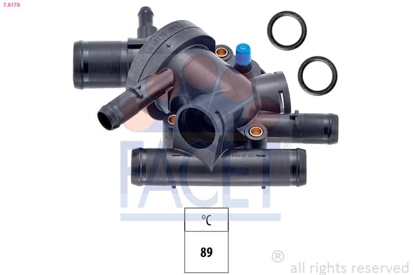 FACET Termostat chladenia 78178 1