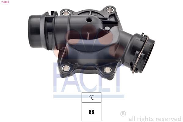 FACET Termostat chladenia 78429 1
