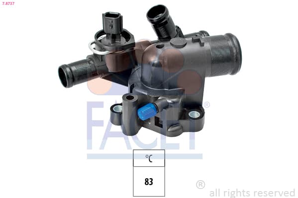FACET Termostat chladenia 78737 1