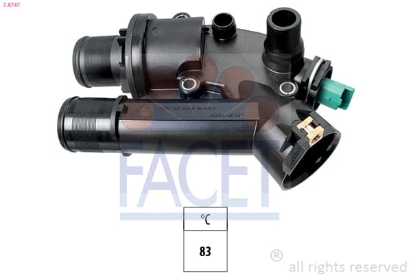 FACET Termostat chladenia 78747 1