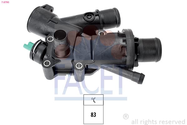 FACET Termostat chladenia 78790 1