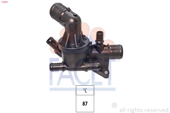 FACET Termostat chladenia 78951 1