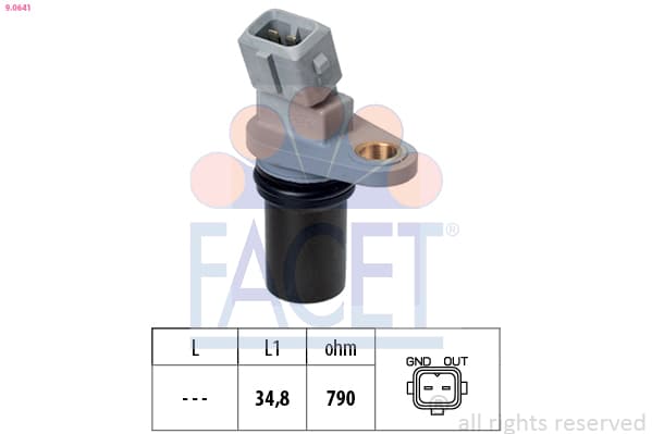 FACET Snímač otáčok 90641 1