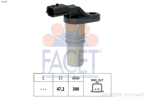 FACET Snímač otáčok 90646 1