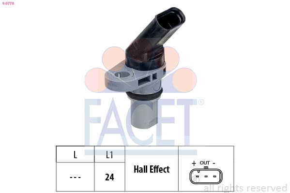 FACET Snímač otáčok 90778 1