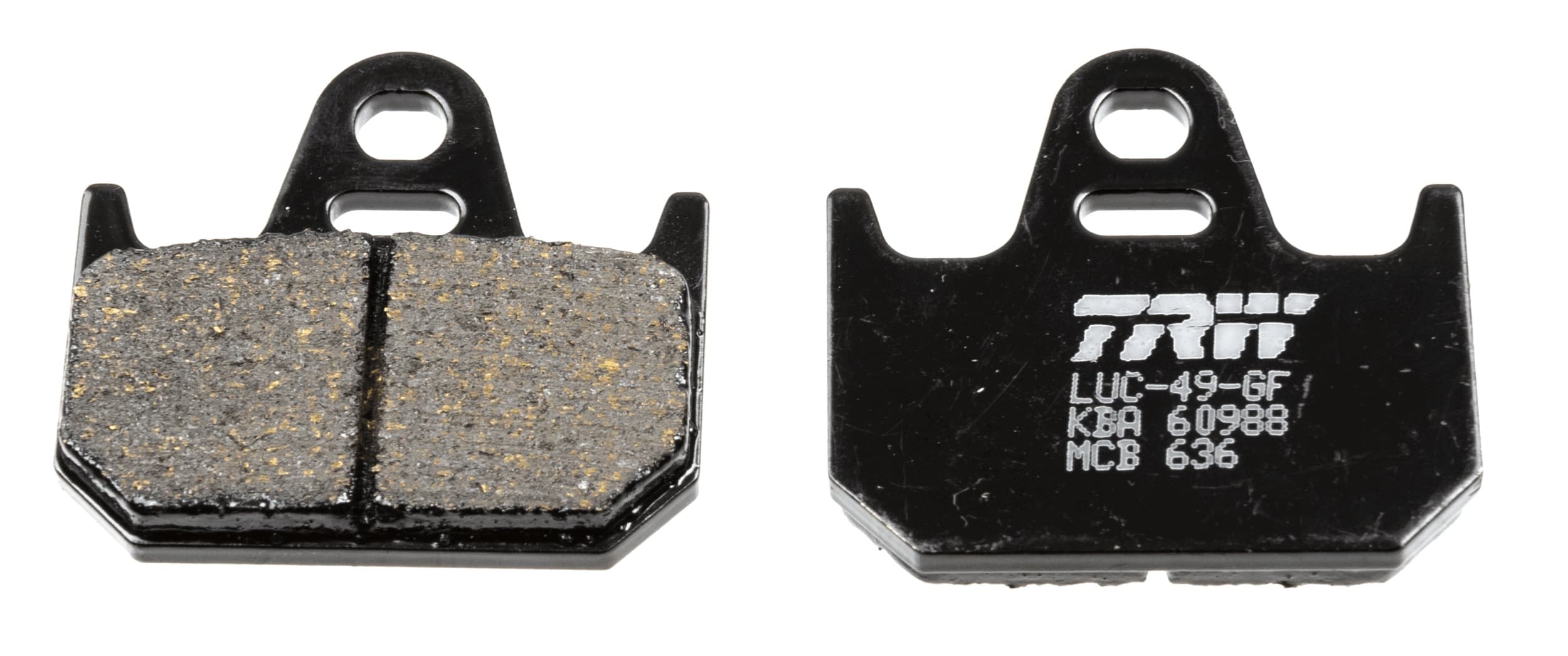 TRW Sada brzdových platničiek kotúčovej brzdy MCB636 1