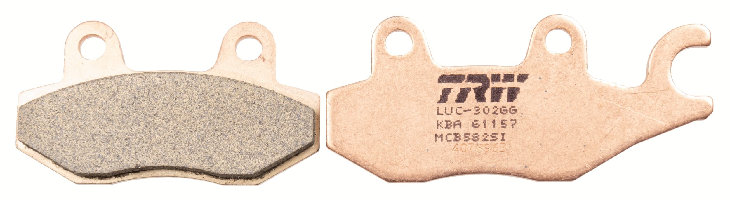 TRW Sada brzdových platničiek kotúčovej brzdy MCB582SI 1