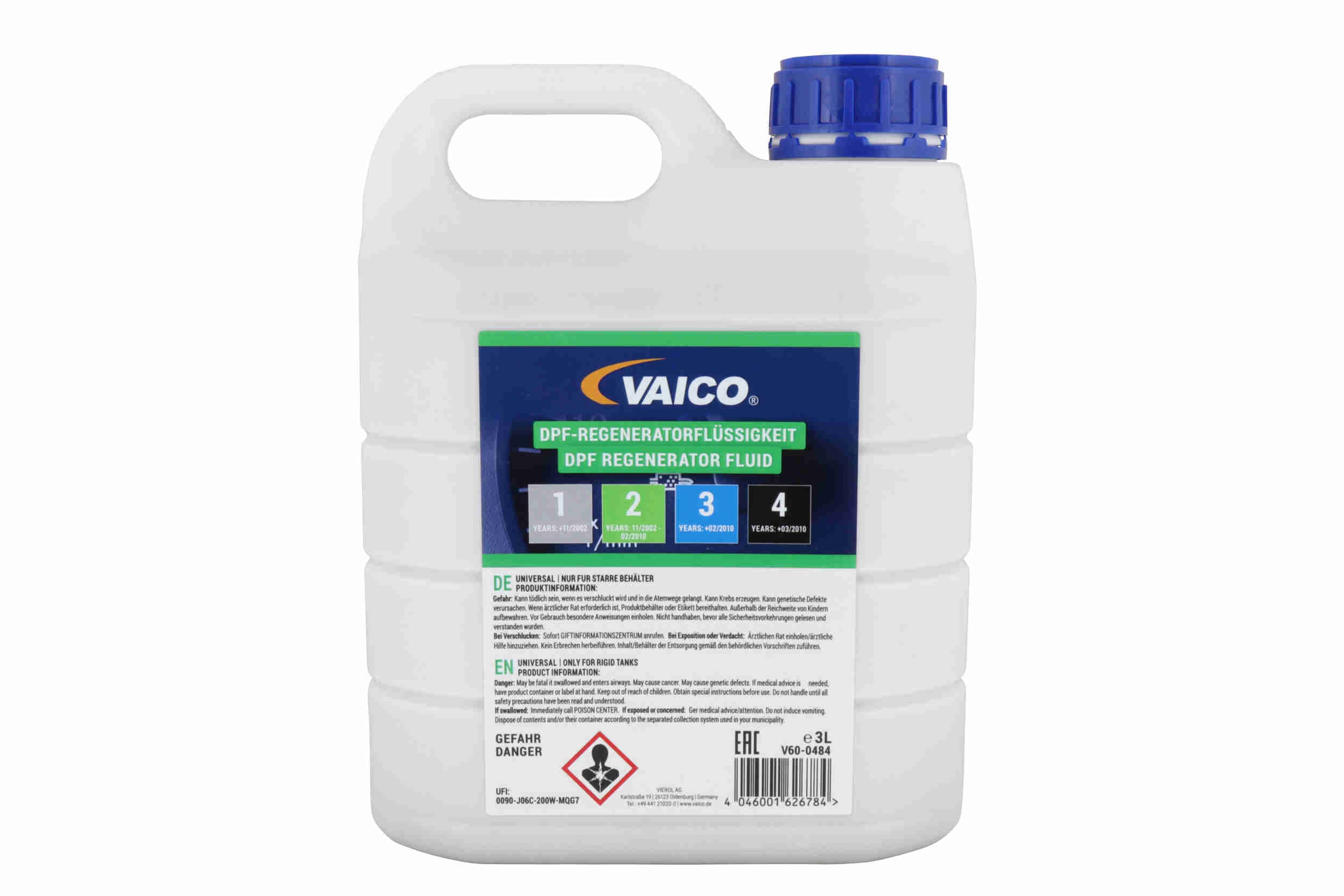 VAICO Aditívum, regenerácia filtra pevných častíc V60-0484 1