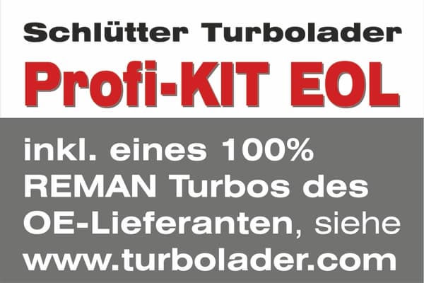 SCHLÜTTER TURBOLADER Plniace dúchadlo 166-00666EOL 1