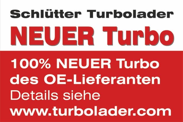 SCHLÜTTER TURBOLADER Plniace dúchadlo 172-10515 1