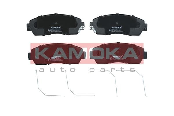 KAMOKA Sada brzdových platničiek kotúčovej brzdy JQ101016 1