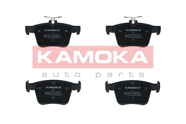 KAMOKA Sada brzdových platničiek kotúčovej brzdy JQ101187 1