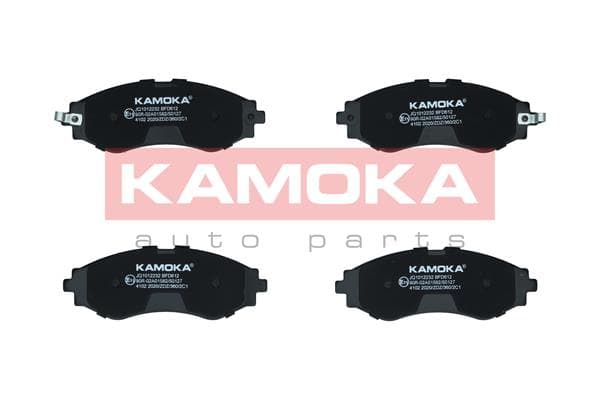 KAMOKA Sada brzdových platničiek kotúčovej brzdy JQ1012232 1