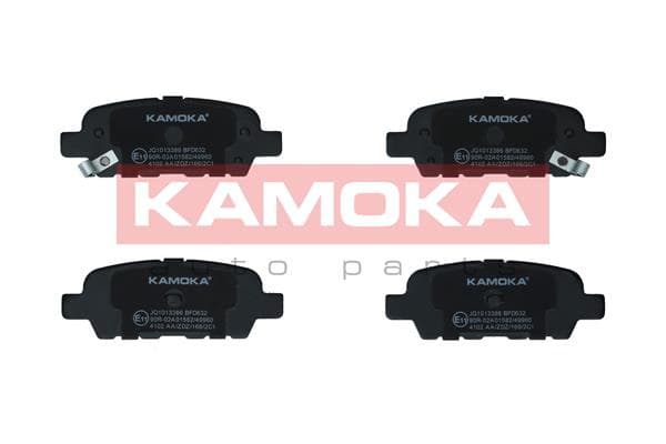 KAMOKA Sada brzdových platničiek kotúčovej brzdy JQ1013386 1