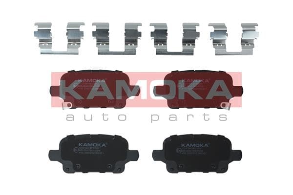 KAMOKA Sada brzdových platničiek kotúčovej brzdy JQ101364 1
