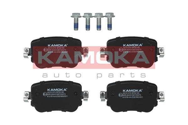 KAMOKA Sada brzdových platničiek kotúčovej brzdy JQ101375 1