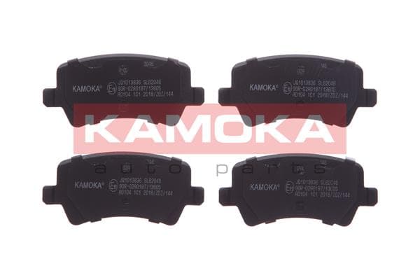 KAMOKA Sada brzdových platničiek kotúčovej brzdy JQ1013836 1