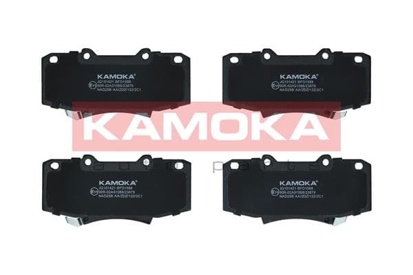 KAMOKA Sada brzdových platničiek kotúčovej brzdy JQ101421 1