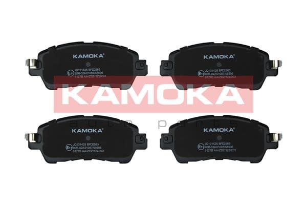 KAMOKA Sada brzdových platničiek kotúčovej brzdy JQ101425 1