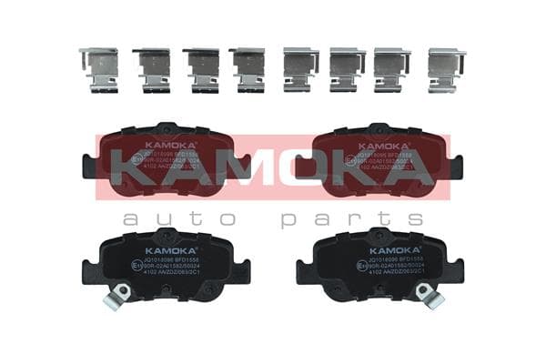 KAMOKA Sada brzdových platničiek kotúčovej brzdy JQ1018096 1