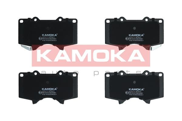 KAMOKA Sada brzdových platničiek kotúčovej brzdy JQ101111 1
