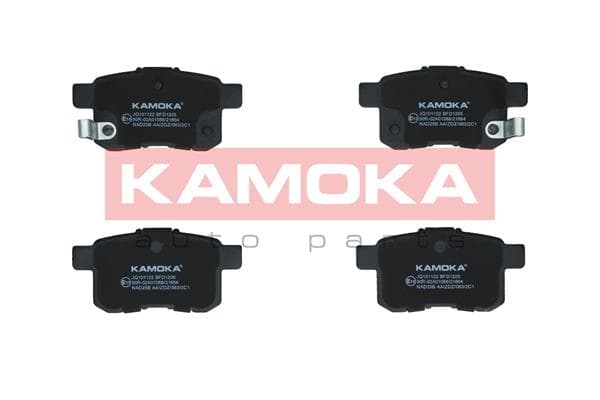 KAMOKA Sada brzdových platničiek kotúčovej brzdy JQ101122 1
