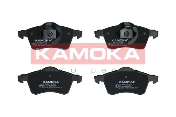 KAMOKA Sada brzdových platničiek kotúčovej brzdy JQ1012091 1