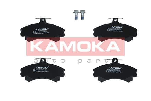 KAMOKA Sada brzdových platničiek kotúčovej brzdy JQ1012186 1