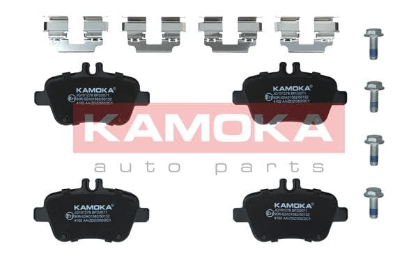 KAMOKA Sada brzdových platničiek kotúčovej brzdy JQ101278 1