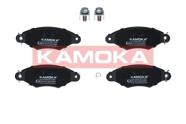 KAMOKA Sada brzdových platničiek kotúčovej brzdy JQ1013206 1