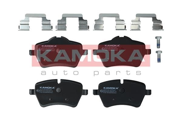 KAMOKA Sada brzdových platničiek kotúčovej brzdy JQ101340 1