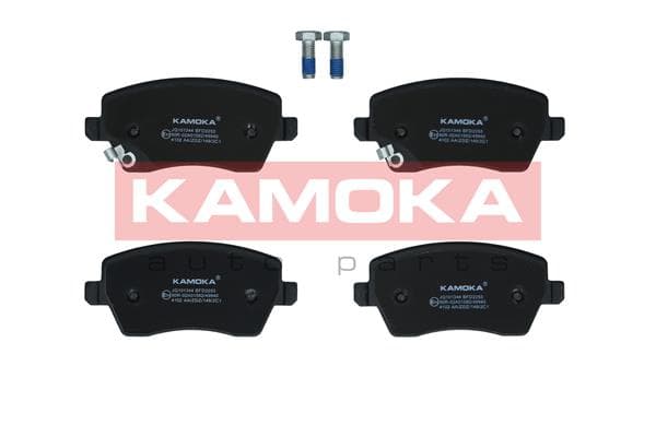 KAMOKA Sada brzdových platničiek kotúčovej brzdy JQ101344 1