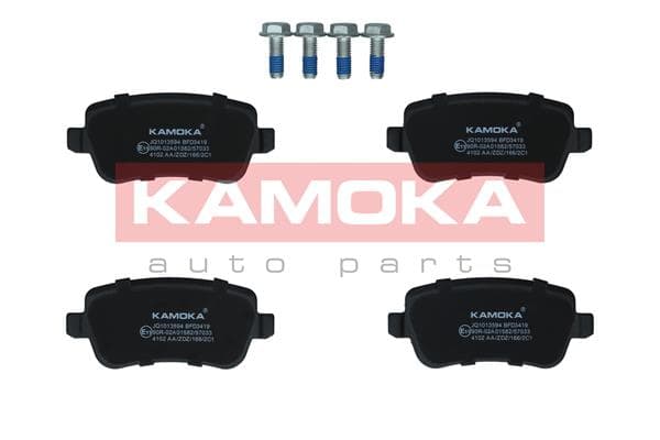 KAMOKA Sada brzdových platničiek kotúčovej brzdy JQ1013594 1