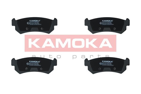 KAMOKA Sada brzdových platničiek kotúčovej brzdy JQ1013778 1