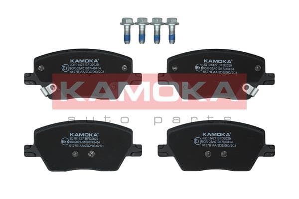 KAMOKA Sada brzdových platničiek kotúčovej brzdy JQ101427 1