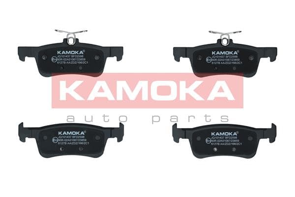 KAMOKA Sada brzdových platničiek kotúčovej brzdy JQ101437 1