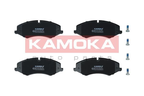 KAMOKA Sada brzdových platničiek kotúčovej brzdy JQ101541 1