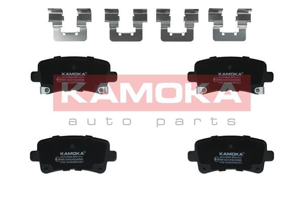 KAMOKA Sada brzdových platničiek kotúčovej brzdy JQ1018504 1