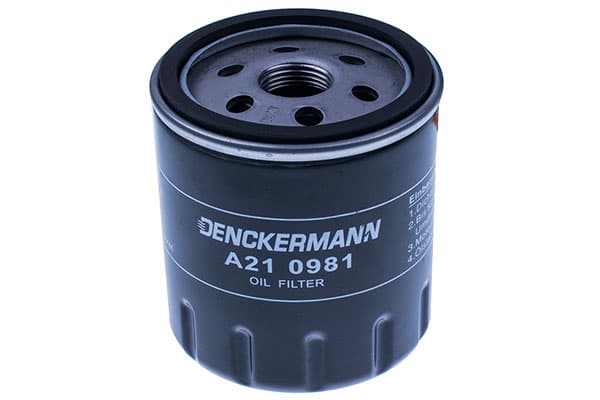DENCKERMANN Olejový filter A210981 1