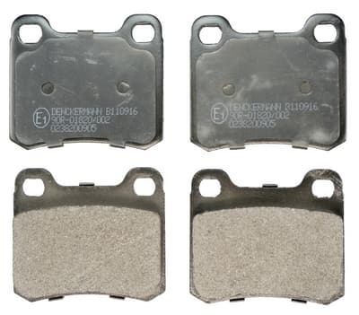 DENCKERMANN Sada brzdových platničiek kotúčovej brzdy B110916 1