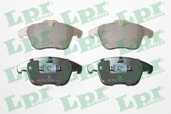 LPR Sada brzdových platničiek kotúčovej brzdy 05P1255 1