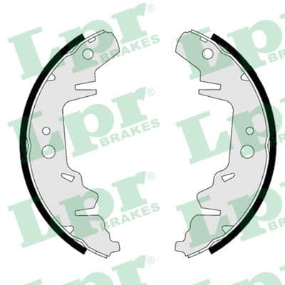 LPR Sada brzdových čeľustí 07280 1